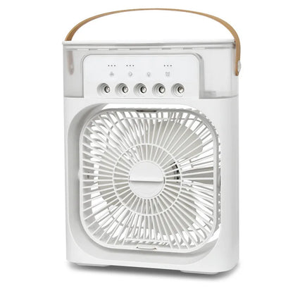 Portable 3 In 1 Fan AIr Conditioner Household Small Air Cooler LED Night Lights Humidifier Air Adjustment Home Fans Dropshipping