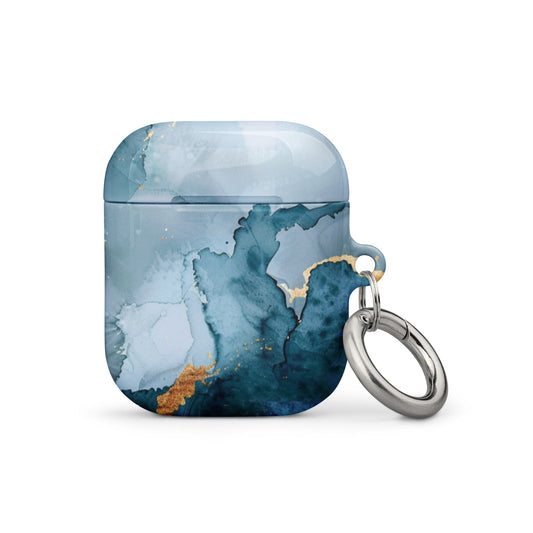 Blue Gold Case for AirPods-0